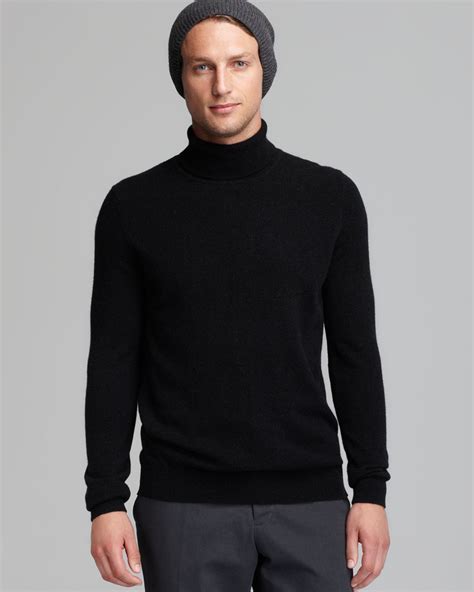 hermes mens cashmere turtleneck black|hermes coats for men.